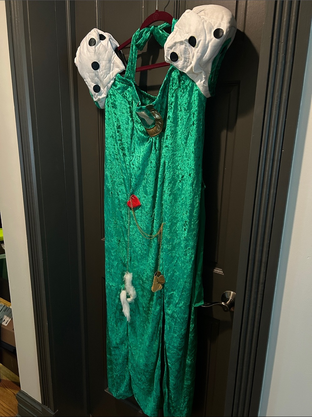 Rubie's Emerald Green Lady Luck couples costume.